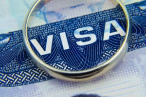 Macro,Photo,Of,Us,Entry,Visa,Sticker,In,A,Passport