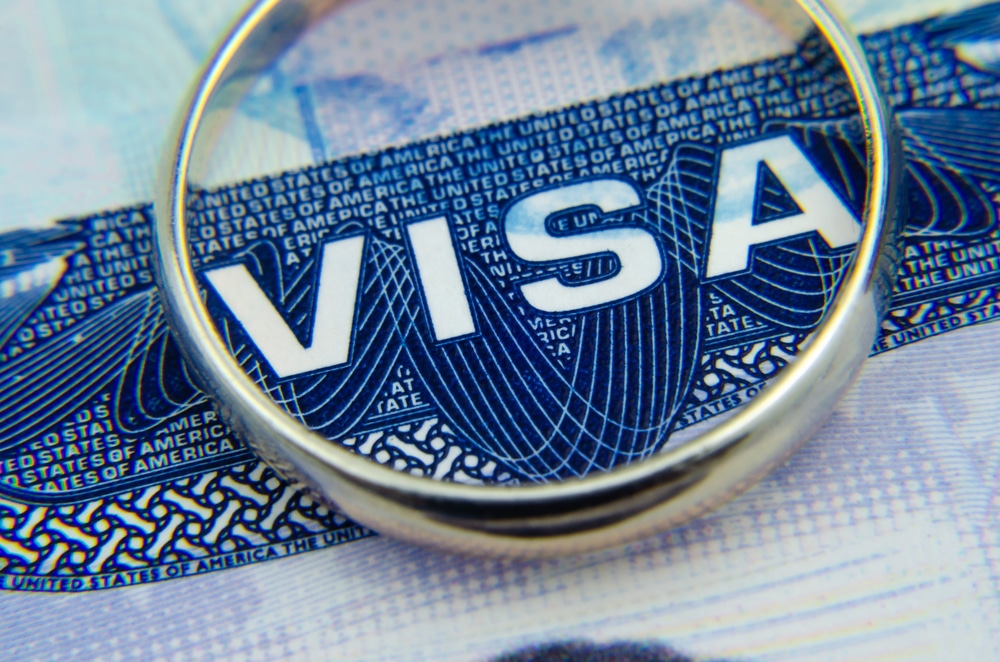 Macro,Photo,Of,Us,Entry,Visa,Sticker,In,A,Passport